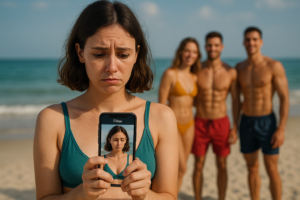 Scopri di più sull'articolo Corpi d’estate, filtri e paure: quando l’ansia nasce dallo specchio dei social