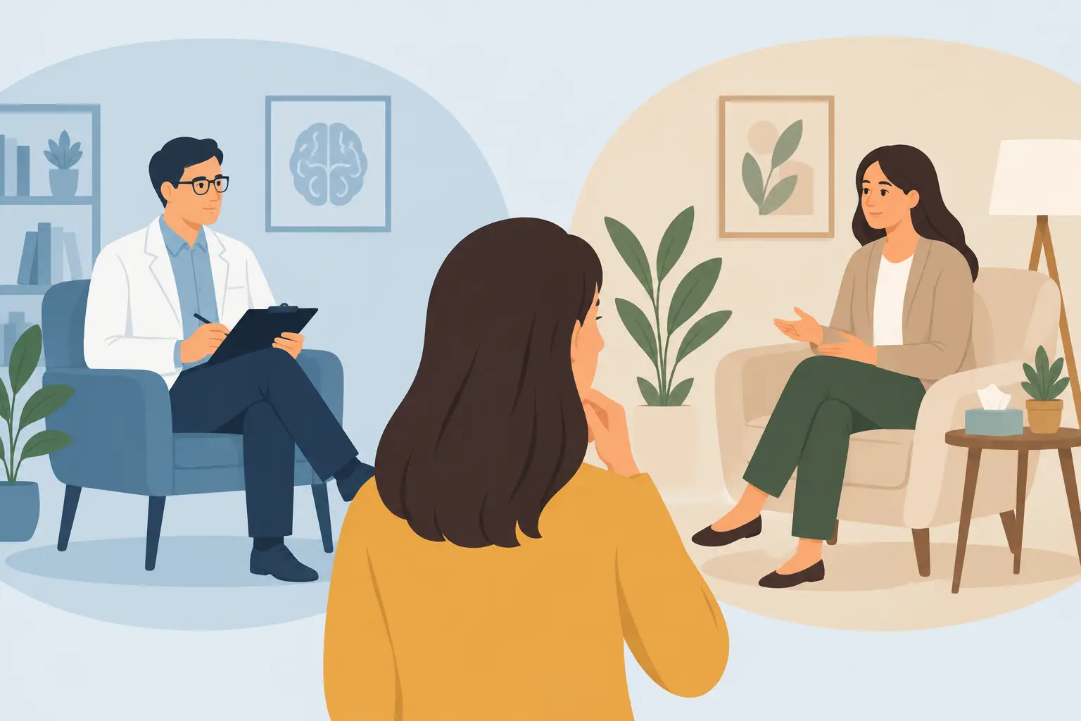 Scopri di più sull'articolo Psicologo o psicoterapeuta: differenze e scelta
